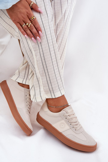 Sneakers modelio batai Moteriškas Big Star RR274806 smėlio spalvos 2