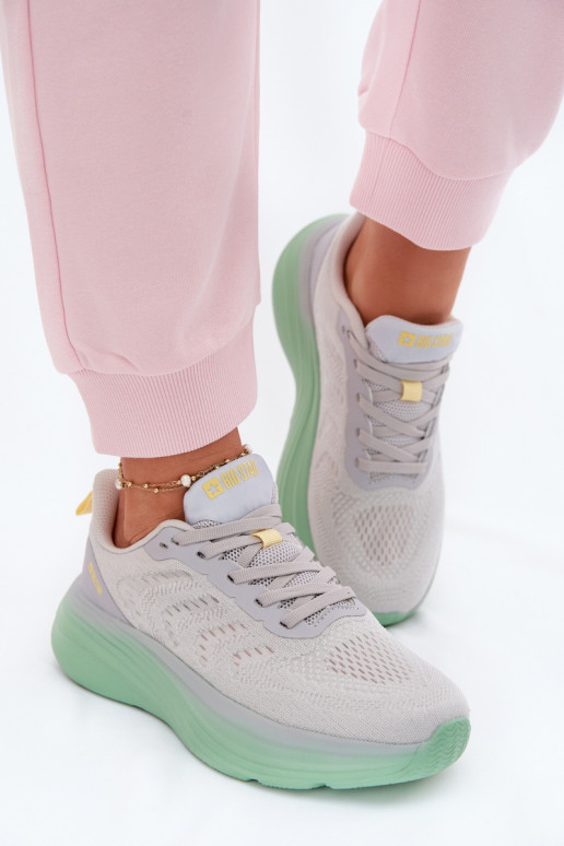 sportiniai bateliai Moteriškas Big Star TT274048 pilkos spalvos