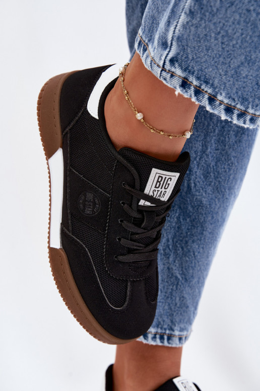 Sneakers modelio batai Moteriškas Big Star TT274909 juodos spalvos