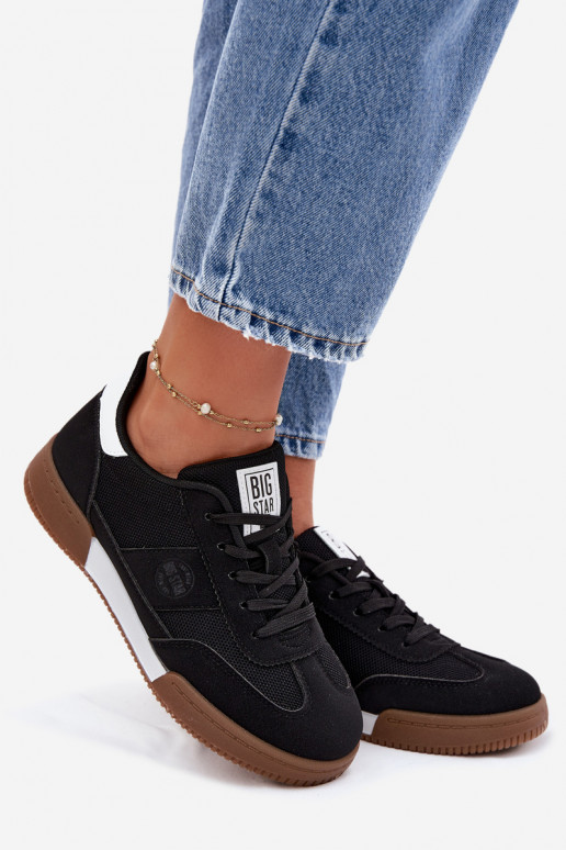 Sneakers modelio batai Moteriškas Big Star TT274909 juodos spalvos