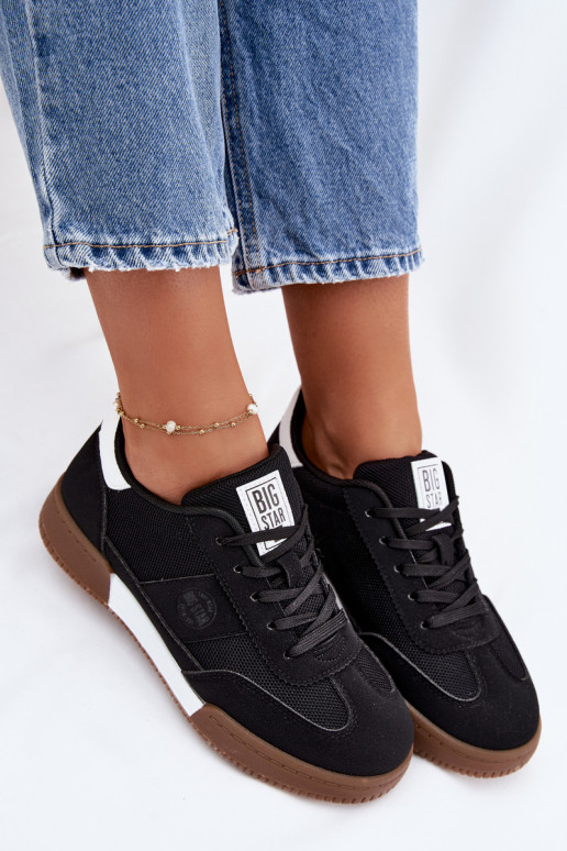 Sneakers modelio batai Moteriškas Big Star TT274909 juodos spalvos