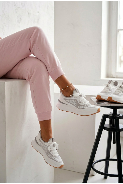 sportiniai bateliai Moteriškas Big Star TT274570 HI-POLY SYSTEM baltos spalvos