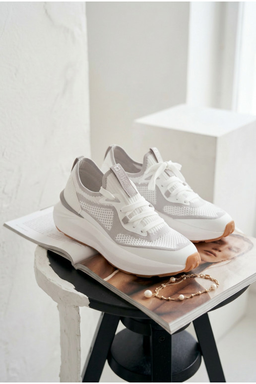 sportiniai bateliai Moteriškas Big Star TT274570 HI-POLY SYSTEM baltos spalvos