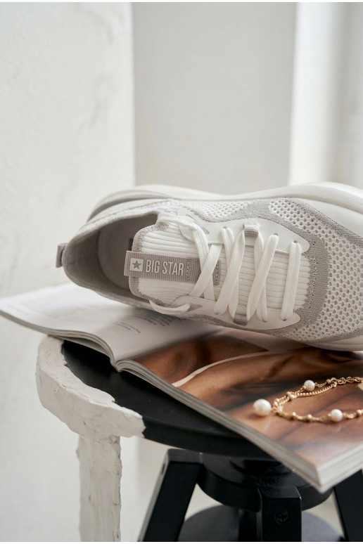 sportiniai bateliai Moteriškas Big Star TT274570 HI-POLY SYSTEM baltos spalvos
