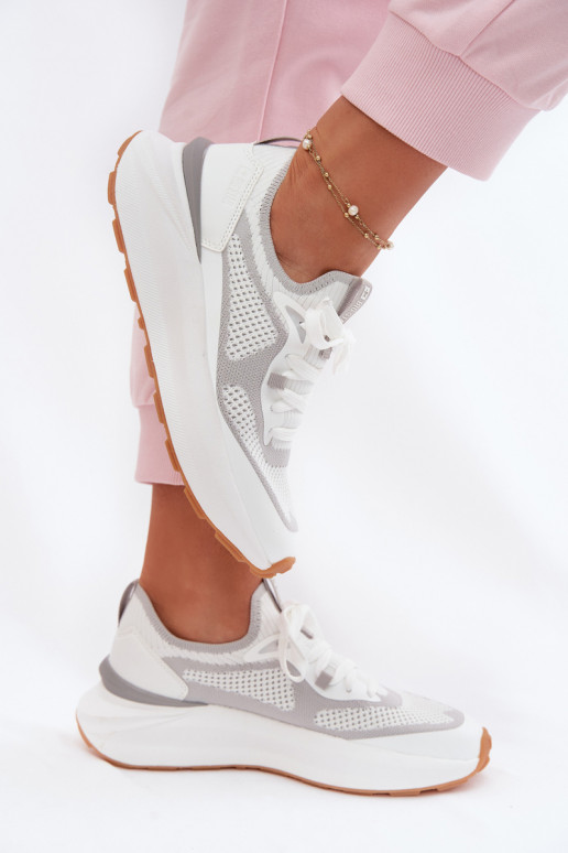 sportiniai bateliai Moteriškas Big Star TT274570 HI-POLY SYSTEM baltos spalvos