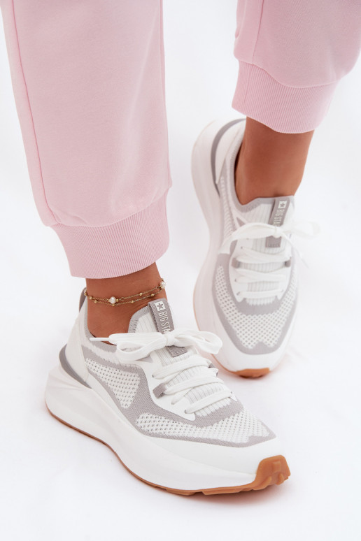 sportiniai bateliai Moteriškas Big Star TT274570 HI-POLY SYSTEM baltos spalvos