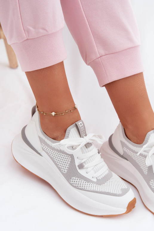 sportiniai bateliai Moteriškas Big Star TT274570 HI-POLY SYSTEM baltos spalvos