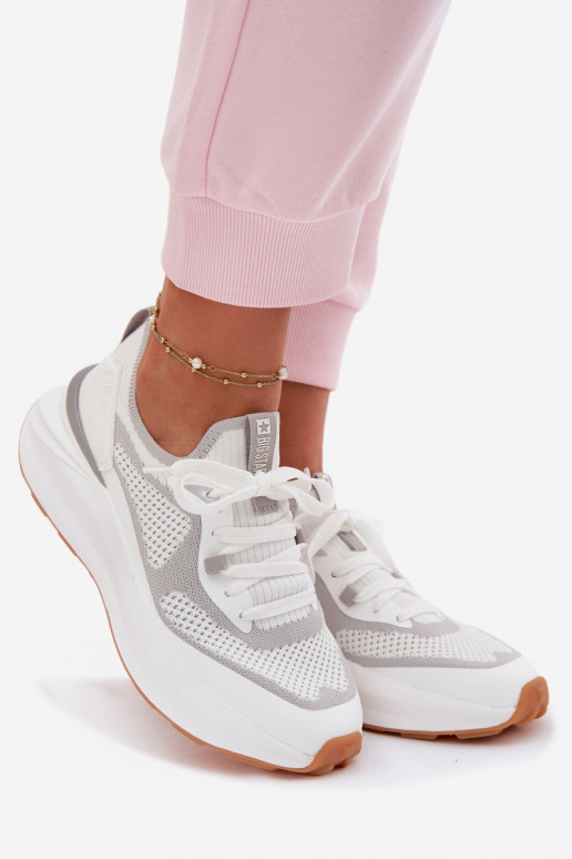 sportiniai bateliai Moteriškas Big Star TT274570 HI-POLY SYSTEM baltos spalvos