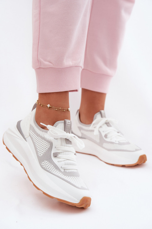 sportiniai bateliai Moteriškas Big Star TT274570 HI-POLY SYSTEM baltos spalvos