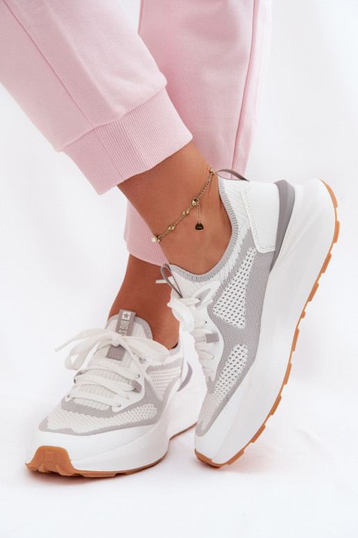 sportiniai bateliai Moteriškas Big Star TT274570 HI-POLY SYSTEM baltos spalvos