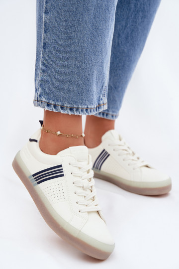 Dirbtinės odos sportbačiai Big Star TT274306 baltos spalvos 2