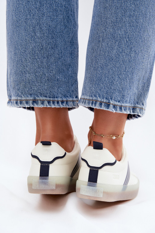 Eko Oda Sneakers modelio batai Moteriškas Big Star TT274306 baltos spalvos