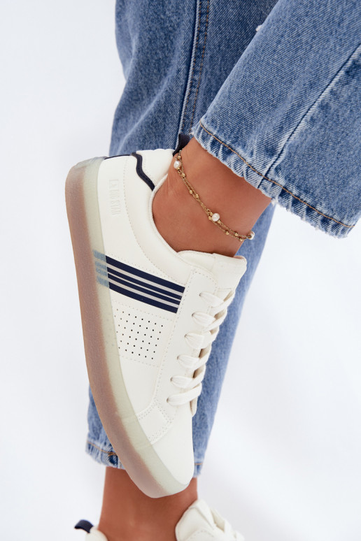 Eko Oda Sneakers modelio batai Moteriškas Big Star TT274306 baltos spalvos