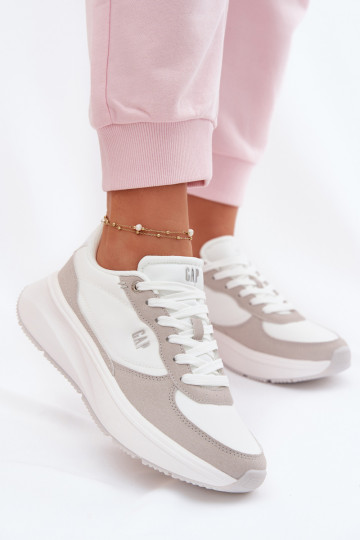 Sneakers modelio batai Moteriškas su platforma GAP PENELOPE GPIN6155300061 baltos spalvos 2