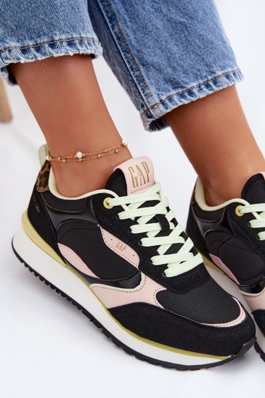 Sneakers modelio batai Moteriškas GAP INONDER SPIRIT CITY GP6135290003 juodos spalvos