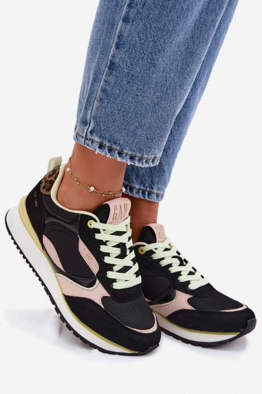 Sneakers modelio batai Moteriškas GAP INONDER SPIRIT CITY GP6135290003 juodos spalvos