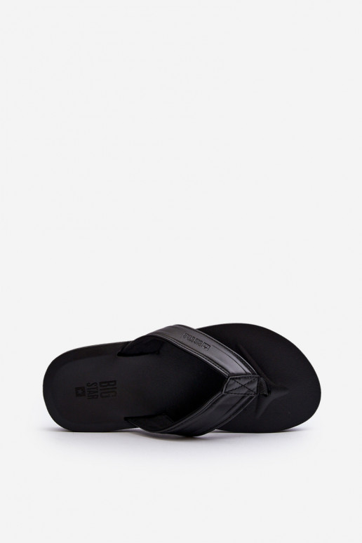 vyrams Šlepetės Big Star LL174605 juodos spalvos