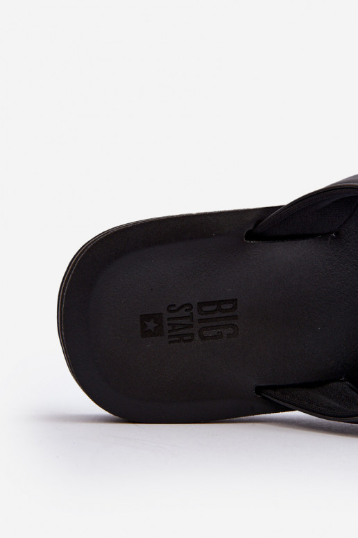 vyrams Šlepetės Big Star LL174605 juodos spalvos