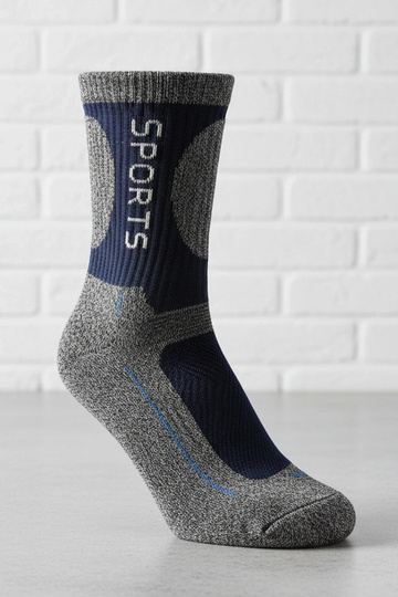 Mėlynos vyrų šiltos kojinės...