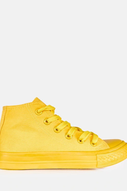 Geltoni vaikų sportbačiai virš...