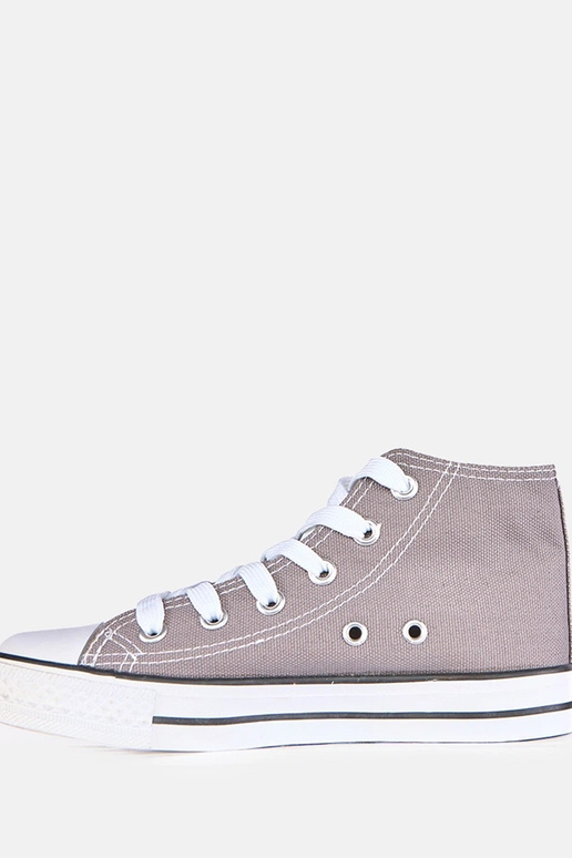 Pilki vaikų sportbačiai virš...