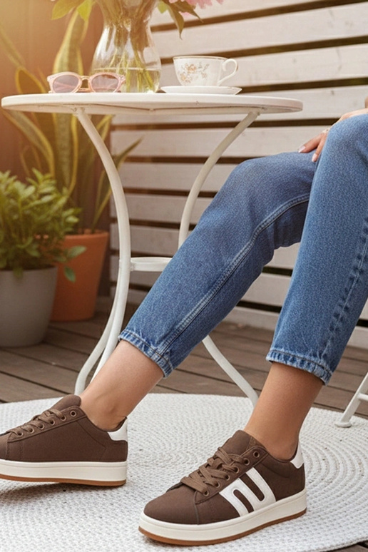 Rudi kasdieniai sportbačiai Delphine