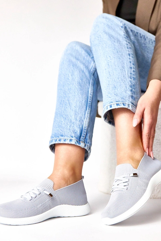 Pilki moterų sportiniai sportbačiai Léa