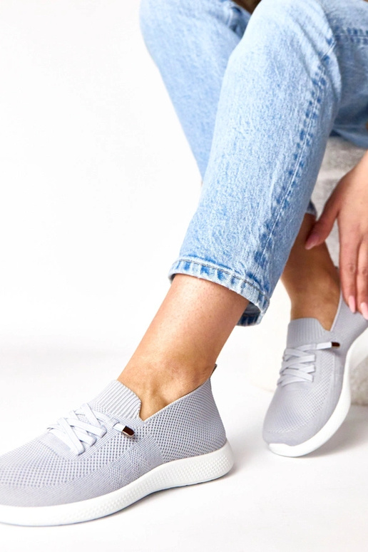 Pilki moterų sportiniai sportbačiai Léa