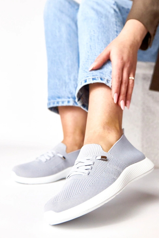 Pilki moterų sportiniai sportbačiai Léa