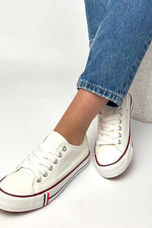 Balti kasdieniai sportbačiai Manon