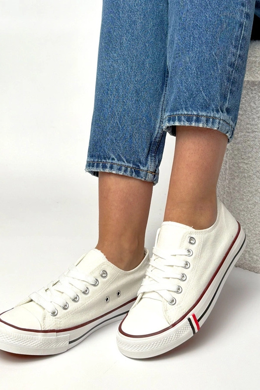 Balti kasdieniai sportbačiai Manon