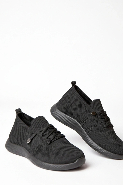 Juodi moterų sportiniai sportbačiai Léa