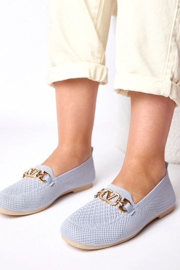 Pilki tekstiliniai mokasai... 2