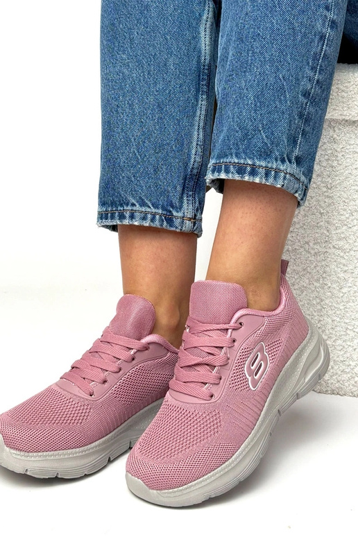 Rožiniai sportiniai batai su minkštu...