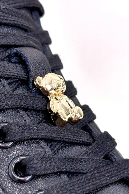 Juodi odiniai sportbačiai su...