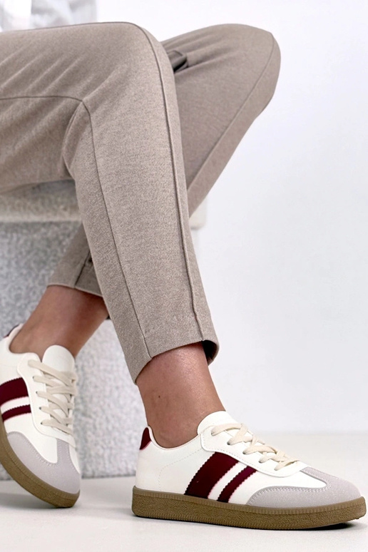 Kreminiai kasdieniai sportbačiai su...