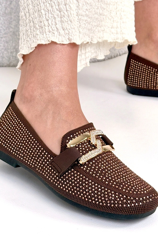 Šokoladinio atspalvio mokasinai...