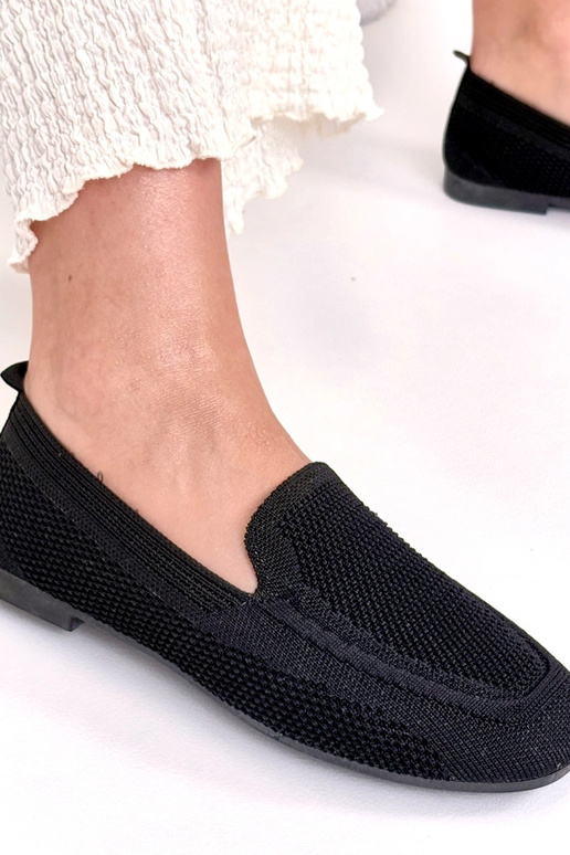 Juodi audiniai mokasinai Addison