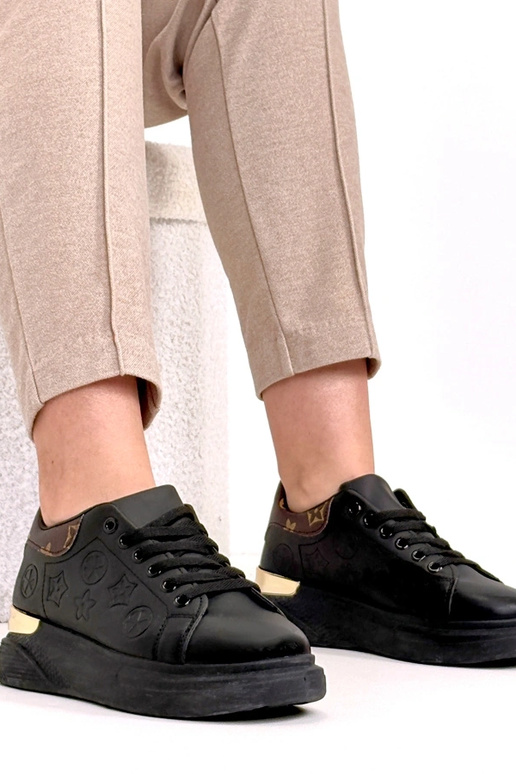 Juodi sportbačiai su tišnėjimu Peyton