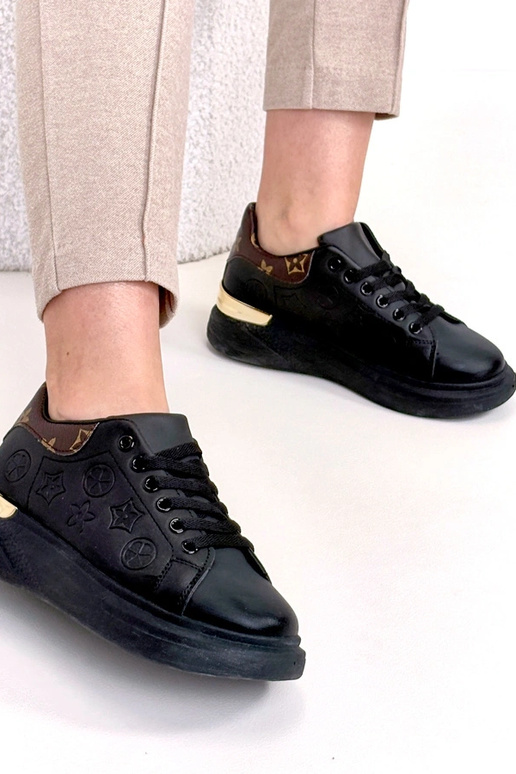 Juodi sportbačiai su tišnėjimu Peyton