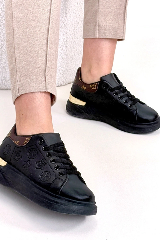 Juodi sportbačiai su tišnėjimu Peyton