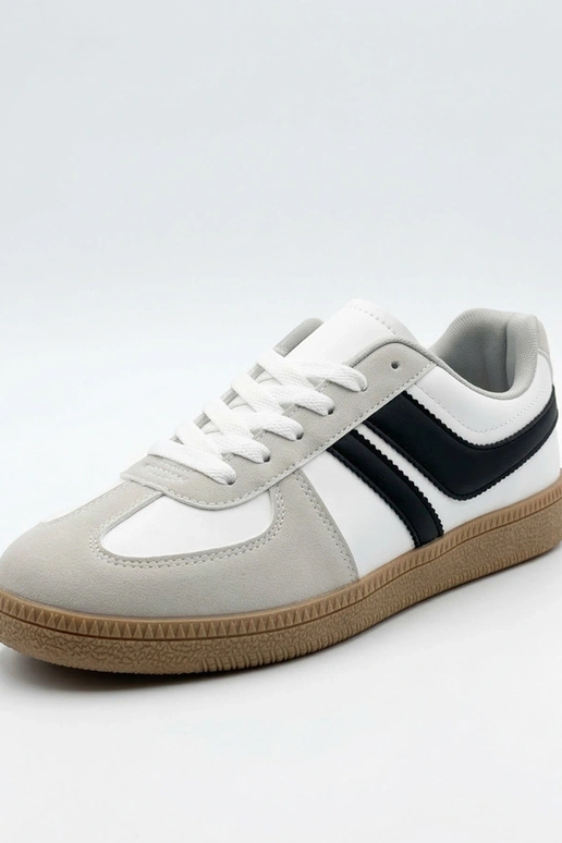 Balti vyriški teniso bateliai Saffron