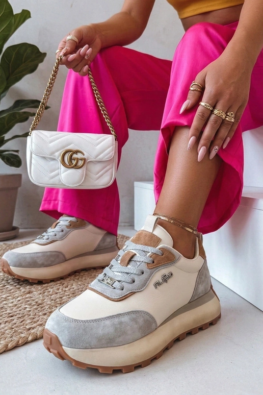 Smėliniai odiniai bateliai...