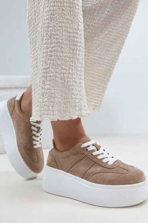 Smėliniai odiniai bateliai...