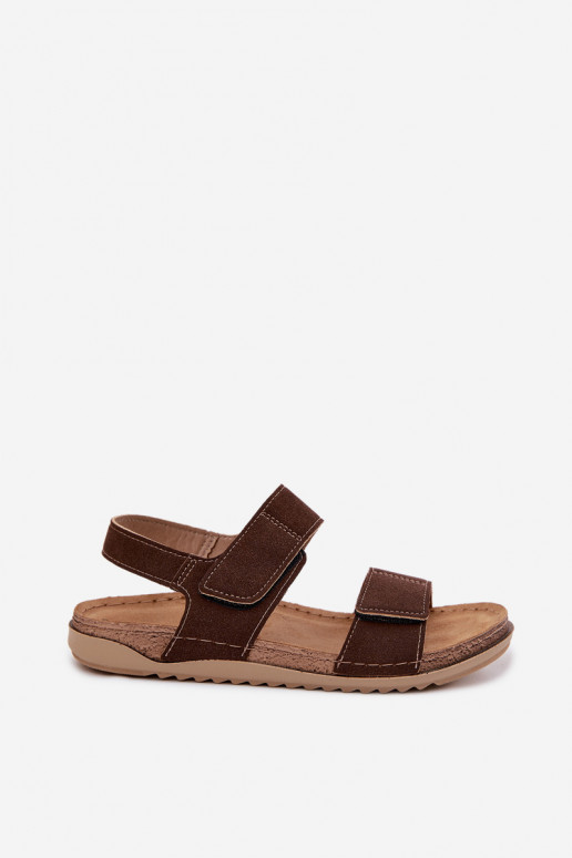 Moteriškos basutės Inblu AA000070 rudos spalvos