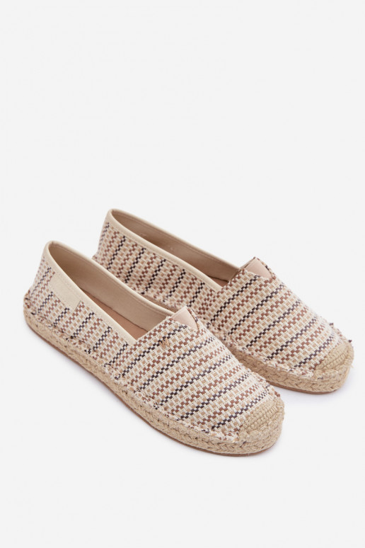 Espadrilės INrangler 20261079.97H smėlio spalvos