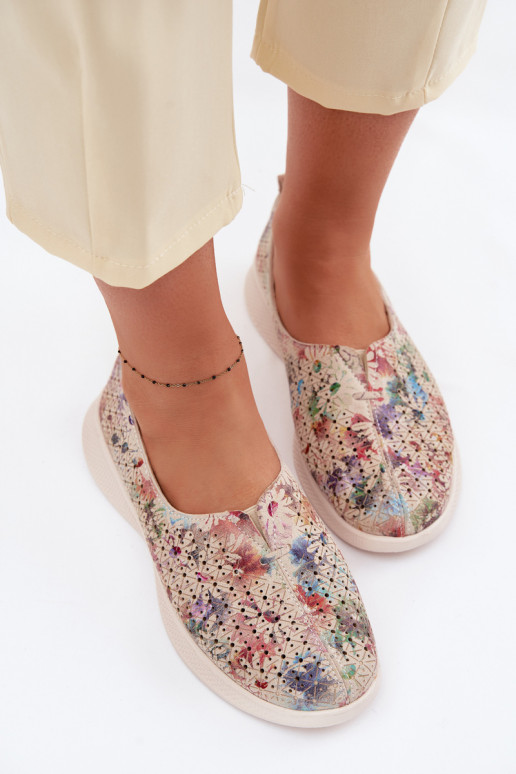 Ažūrinės zomšinės batai Moteriškas įvairių spalvų Eliva