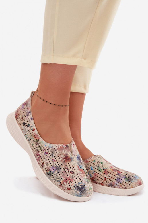 Ažūrinės zomšinės batai Moteriškas įvairių spalvų Eliva