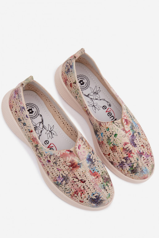 Ažūrinės zomšinės batai Moteriškas įvairių spalvų Eliva