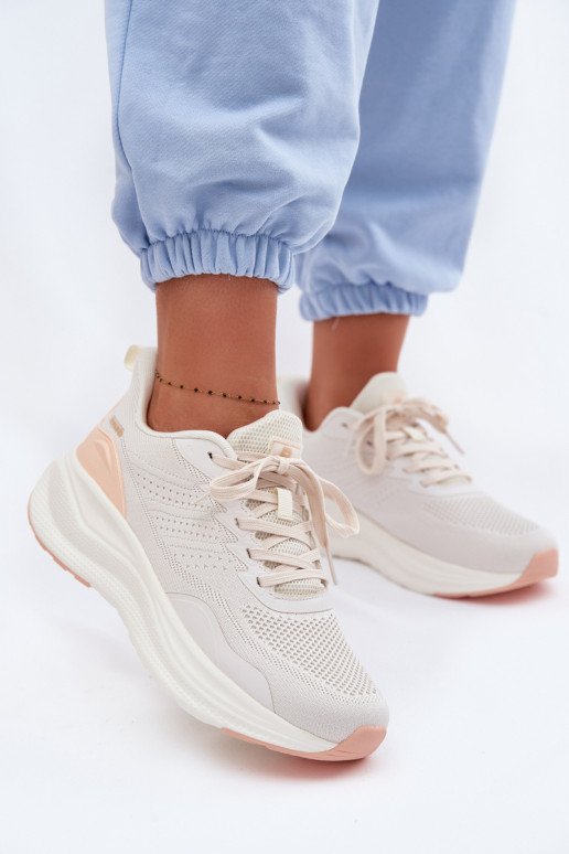 sportiniai bateliai Moteriškas su platforma smėlio spalvos Gelirae